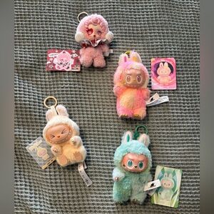 Pop Mart Bag Charms: Labubu and Skullpanda
